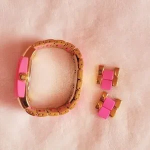 Accessories | Kate Spade Pink Gold Skyline Watch | Poshmark display picture 1